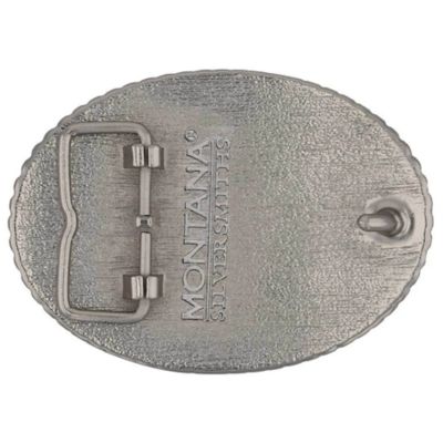 Image showing  Men's 2-Tone Texas State Heritage Attitude Belt Buckle