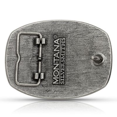 Image showing  Men's Matched Pair Deer Belt Buckle