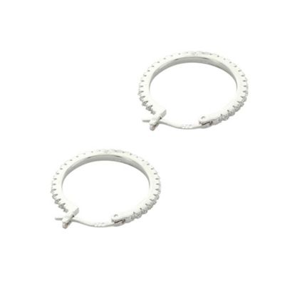 Image showing  Classic Medium Hoop Earrings