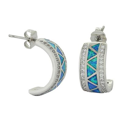 Montana Silversmiths River Lights Walking Along the Water's Path Cuff Earrings, ER133