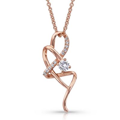 Montana Silversmiths It's Complicated Rose Gold Necklace, NC4188RG
