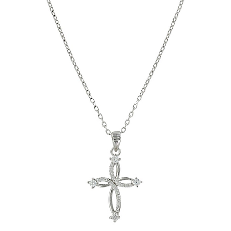 Montana Silversmiths Tangled Arms Cross Necklace, NC3883
