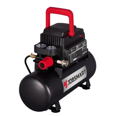 Image showing 6 th JobSmart 1/3 hp 2 gal. Single-Stage Portable Air Compressor with Accessories Set, 100 PSI
