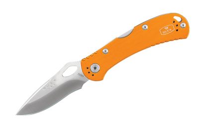 Buck Knives 3.25 in. 722 Spitfire Stainless-Steel Drop-Point Folding Pocket Knife