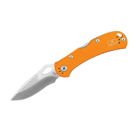 Buck Knives 3.25 in. 722 Spitfire Stainless-Steel Drop-Point Folding Pocket Knife