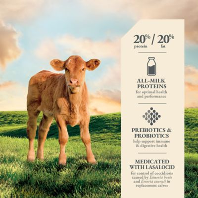 Image showing  Ultra Plus Medicated Calf Milk Replacer Powder