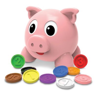 The Learning Journey Learn with Me - Numbers & Colors Pig E Bank for Ages 2+