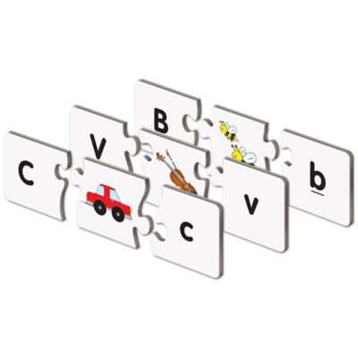 The Learning Journey Kids' Match It Upper and Lower Case Letters Puzzle Game, Upper and Lower Case Letters
