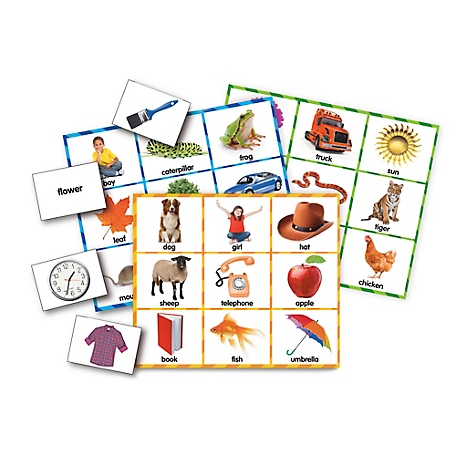 The Learning Journey Match It Bingo Picture Word