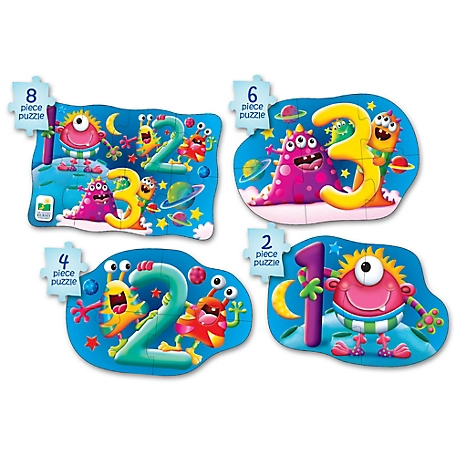 The Learning Journey My First Puzzle Set, 123 Numbers, 4-Pack