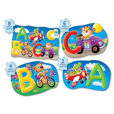The Learning Journey My First Puzzle Set, ABC, 4-Pack