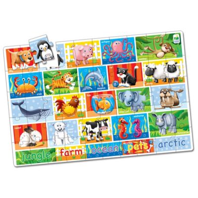 The Learning Journey Kids' Animals Jumbo Floor Puzzle