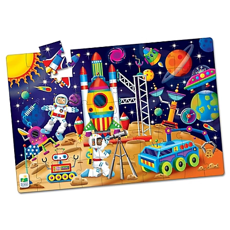 The Learning Journey Out in Space Jumbo Floor Puzzle
