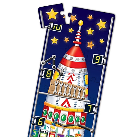The Learning Journey Long and Tall 123 Rocket Ship Puzzle