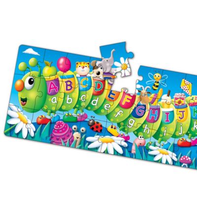 The Learning Journey Long and Tall ABC Caterpillar Puzzle