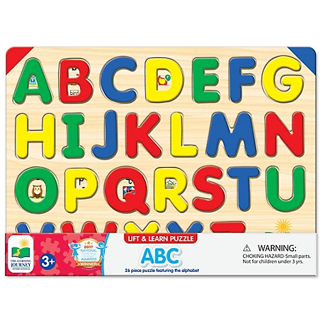 The Learning Journey Kids' Lift and Learn ABC Puzzle