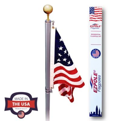 EZ Pole 21 ft. Swivel Sectional Flagpole Kit