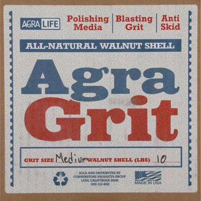 Image showing  10 lb. Walnut Shell Blasting Grit, Medium