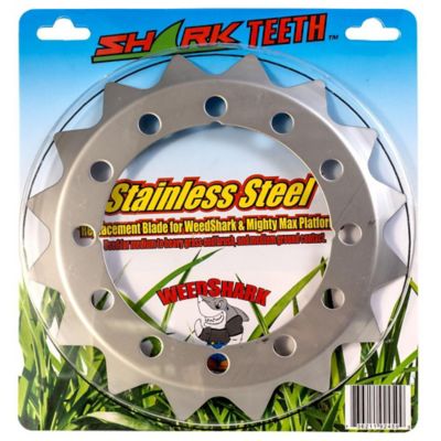 WeedShark Replacement Stainless Steel Cutting Rings for WeedShark, 2 pk.