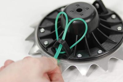 Image showing  Replacement Stainless Steel Cutting Rings for WeedShark, 2-Pack