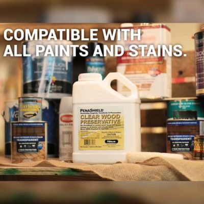 Image showing  1 gal. Penashield Clear Wood Preservative