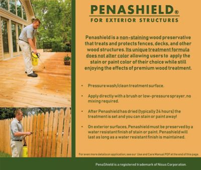 Image showing 5 th Nisus 1 gal. Penashield Clear Wood Preservative