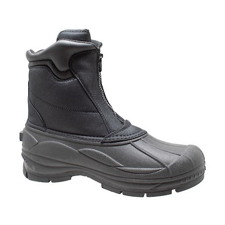 Tecs Men's Waterproof Zipper Duck Boots