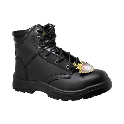 AdTec Men's 6 in. Steel Toe Work Boots, Black, 9894-M at Tractor Supply Co.