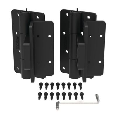 Barrette Outdoor Living Flush Mount Hinge, Black, 73044983