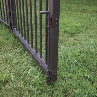 Image showing  24 in. Heavy-Duty Drop Rod, Matte Bronze