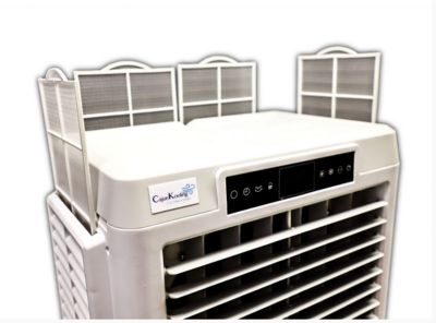 Image showing 9 th Cajun Kooling 110V Portable Evaporative Air Cooler/Swamp Cooler, 600 sq. ft., 4 Speeds