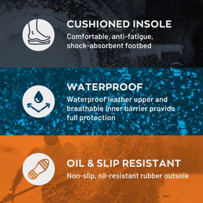 Image showing  Men's Steel Toe Wellington Boots