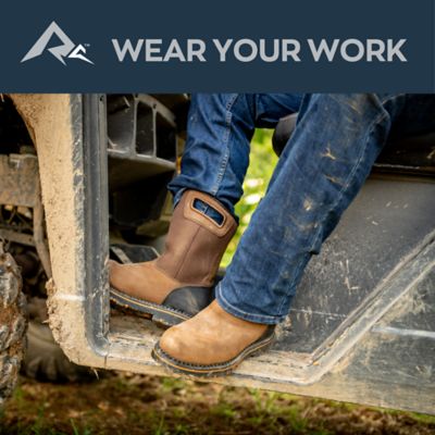 Image showing 5 th Ridgecut Men's Steel Toe Wellington Boots