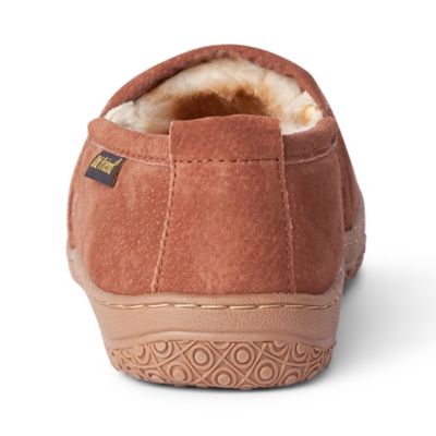 Image showing 4 th Old Friend Footwear Men's Romeo Leather Slippers, Chestnut