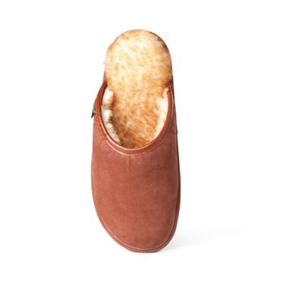 Image showing 2 th Old Friend Footwear Men's Scuff Leather Slippers