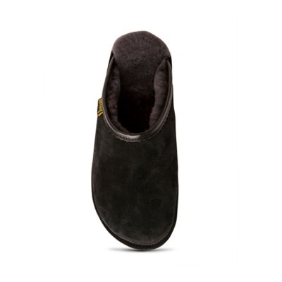 Image showing 2 th Old Friend Footwear Men's Scuff Leather Slippers