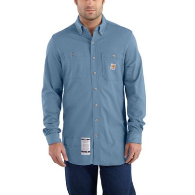 Carhartt Men's Flame-Resistant Force Cotton Hybrid Work Shirt
