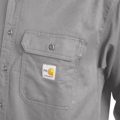 Image showing  Men's Flame-Resistant Classic Twill Work Shirt