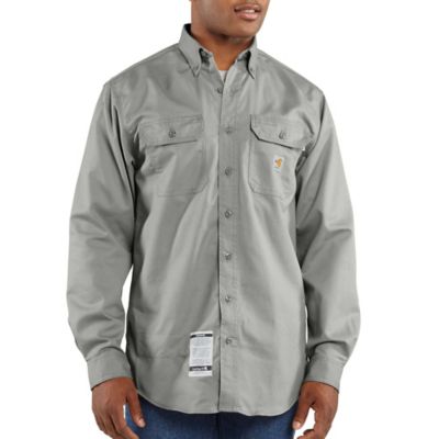 Carhartt Men's Flame-Resistant Classic Twill Work Shirt