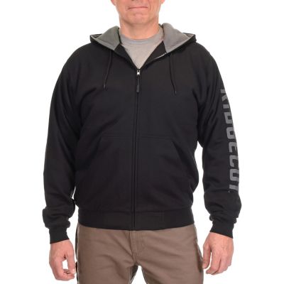 Ridgecut Men s Fleece Lined Zip Front Hooded Logo Sweatshirt at Tractor Supply Co