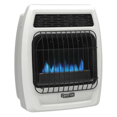 Dyna-Glo 17.32 in. Propane Gas Blue Flame Vent-Free Thermostat Wall-Mounted Heater, 300 sq. ft., 10,000 BTU