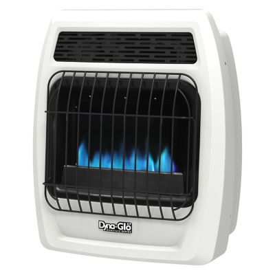 Image showing  17.32 in. Natural Gas Blue Flame Vent-Free Thermostat Wall-Mounted Heater, 300 sq. ft., 10,000 BTU