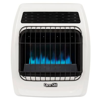 Image showing  17.32 in. Natural Gas Blue Flame Vent-Free Thermostat Wall-Mounted Heater, 300 sq. ft., 10,000 BTU