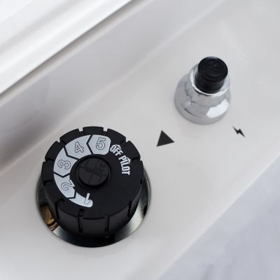 Image showing 5 th Dyna-Glo 17.32 in. Natural Gas Blue Flame Vent-Free Thermostat Wall-Mounted Heater, 300 sq. ft., 10,000 BTU