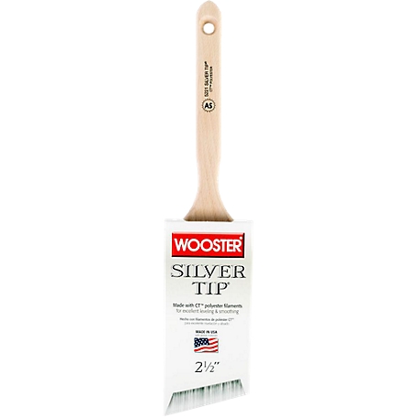 Wooster 2-1/2 in. Silver Tip Angle Sash Brush