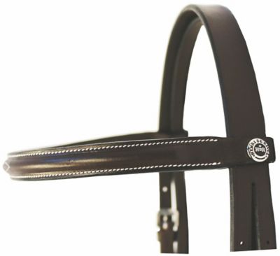 Image showing  Pro Fancy-Stitched Raised Bridle with Laced Reins
