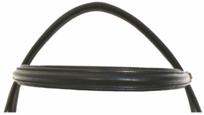 Image showing  Pro Padded Dressage Bridle with Flash and Web Reins