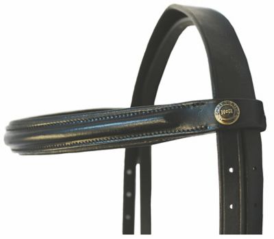 Image showing  Pro Padded Dressage Bridle with Web Reins