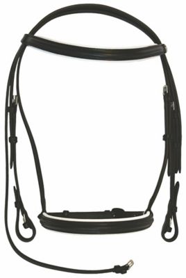Henri de Rivel Pro Padded Dressage Bridle with Web Reins