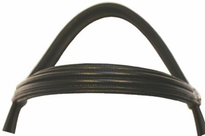 Image showing  Pro Padded Raised Dressage Bridle with Crank Flash Noseband and Web Reins